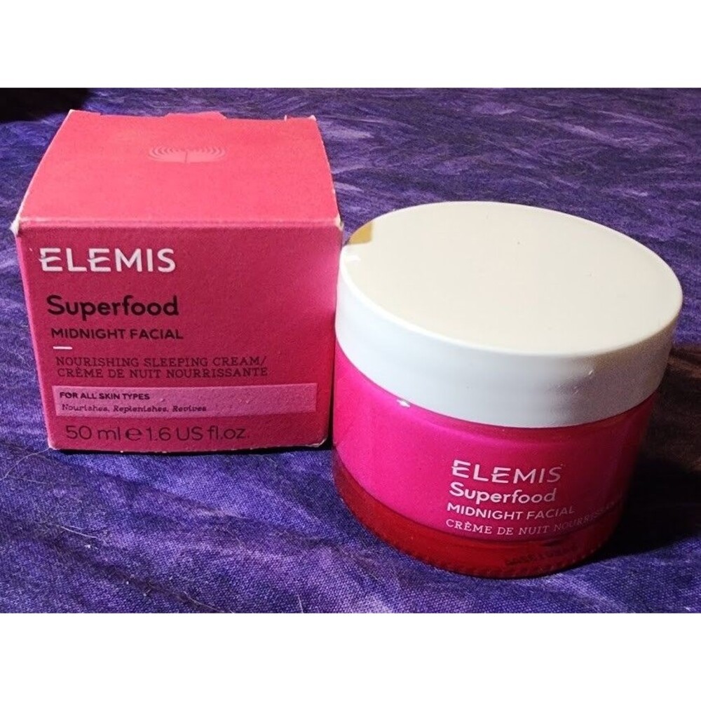 Elemis Superfood Midnight Facial Nourishing Sleeping Night Face Cream All Skin